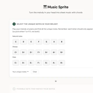Music Sprite screenshot