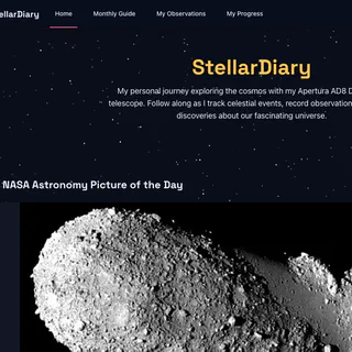 Stellar Diary screenshot