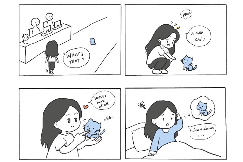 A doodle of the dream I had last night