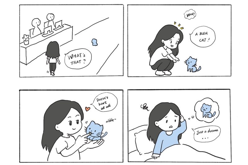 A doodle of the dream I had last night